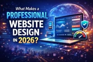What Makes a Professional Website Design in 2026? Key Standards Every Business Must Meet